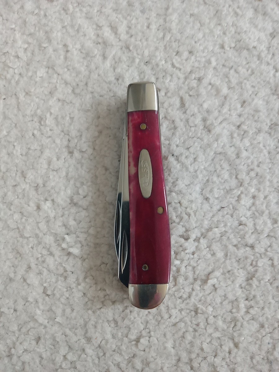 Vintage Case XX 6207 Small Trapper Red Bone Pocket Knife NICE | eBay