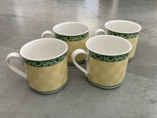 Villeroy & Boch Switch Summerhouse, 4 Stück Kaffeetasse Acacia, neuwertig, 7cm