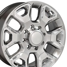Cp 20x8 Wheel Fits 8-lug Dodge Ram Truck 8x165 Hypsilver Chrome Rim 2562