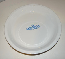 Vintage Corning ware Blue Cornflower Pie Plate 9" P-309 made in USA