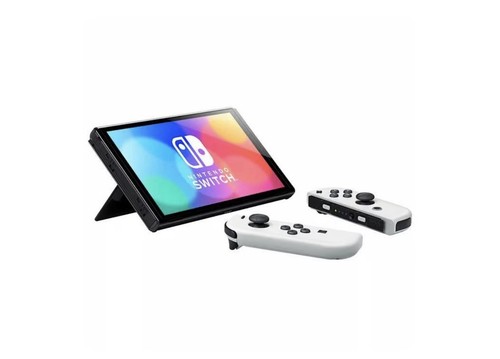 Nintendo Switch OLED - 64GB - White - Handheld Console - Excellent Condition - Picture 2 of 3