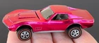 Vintage Hot Wheels Redline 1968 CHROMEY ROSE Custom Corvette US - INSANE MINT-!