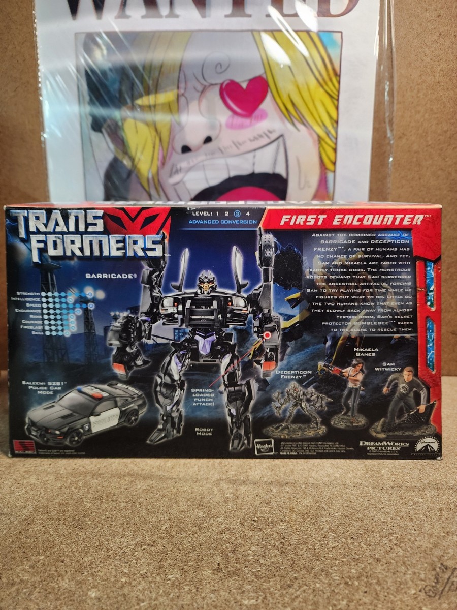 Transformers 2007 Movie Screen Battles First Encounter Barricade