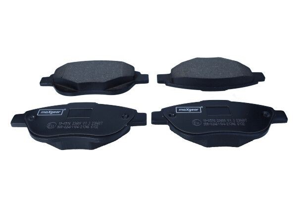 Plaquettes de frein à disque MAXGEAR 19-0576 CITROËN 101735539 garniture 17mm