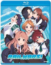 Rail Wars Blu-ray Complete Collection NEW SEALED Anime Ecchi Action Harem Comedy