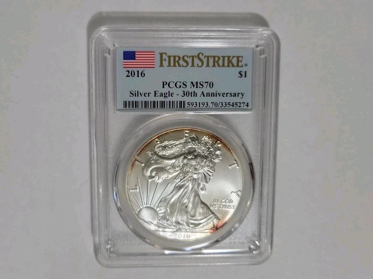 American Eagle PCGS 2016 Silver Bullion Coins for sale | eBay
