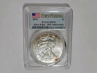 2016 $1 American Silver Eagle PCGS MS70 First Strike 30th Anniversary Toning