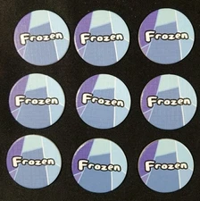 Cryptozoic Adventure Time Card Wars Tournament Replacement 9 Frozen Token Lot **