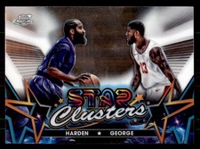2023-24 Topps Chrome Cosmic #SC-10 Paul George / James Harden Star Clusters
