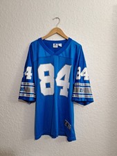 STARTER Vintage Detroit Lions #84 Herman Moore Football Jersey Sz 52 Mens 2XL 