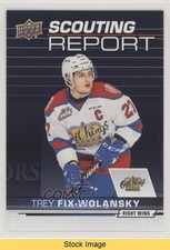2018-19 Upper Deck CHL Scouting Report Trey Fix-Wolansky #SR-19 READ z6b