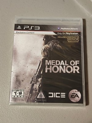 Medal of Honor - Sony PlayStation 3 Brand New