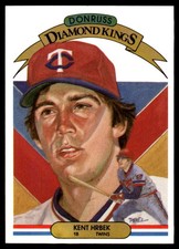 Kent Hrbek 1983 Donruss #19 Minnesota Twins MLB READ FREE SHIPPING AutographDen