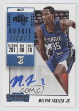 2018-19 Panini Contenders Rookie Ticket Melvin Frazier Jr #135 Auto 03rx