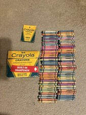83-Early Rare Vintage and Retired Crayola Crayons Lot Binney Smith Colors boxes
