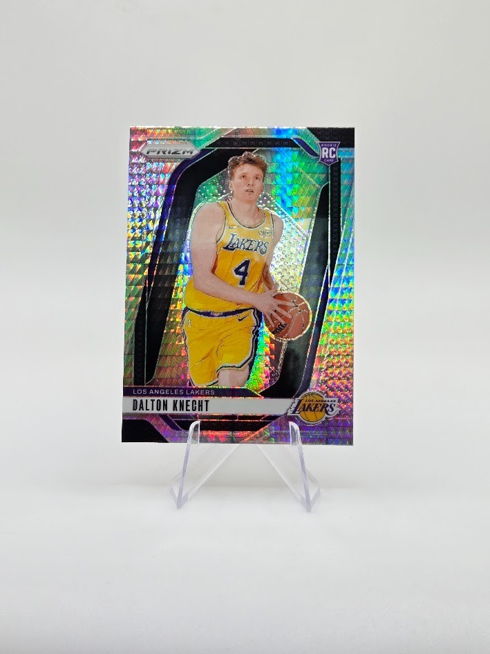 Dalton Knecht 2024-25 Panini Prizm Silver Hyper Prizm #238 Lakers B