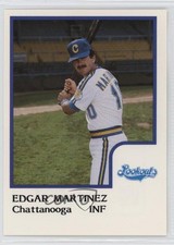 1986 ProCards Chattanooga Lookouts Edgar Martinez HOF 18x4
