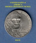 Photo of a 2024-D Jefferson Nickel from an eBay listing that sold on Jul 18, 2026