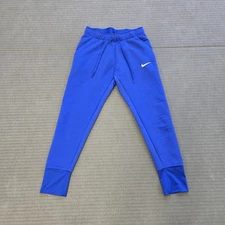Nike Dri Fit Sweatpants Cinch Bottom Mens Small Blue Soccer Goalie Pants Joggers