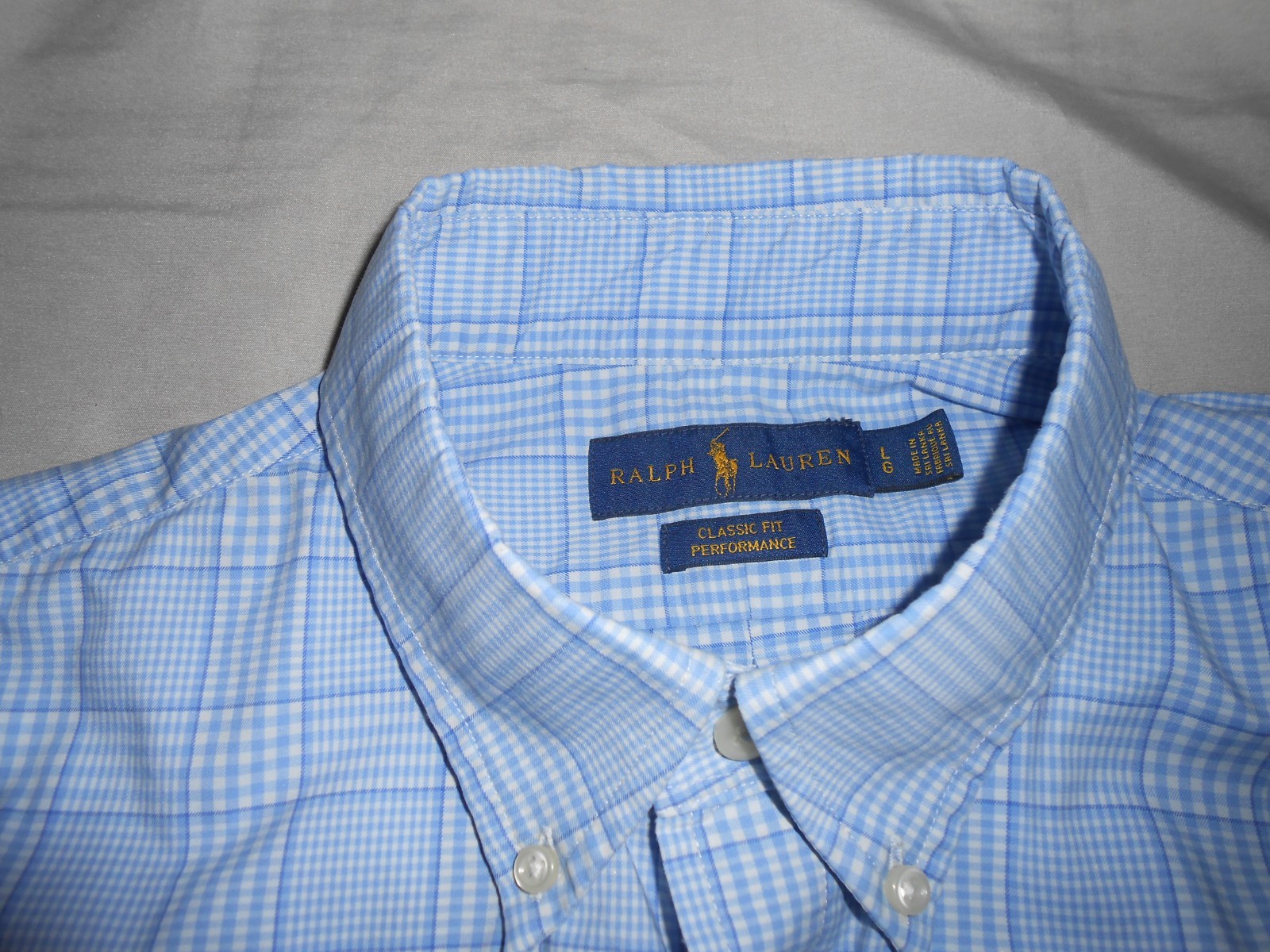 RALPH LAUREN BUTTON FRONT PERFORMANCE LARGE - image 3