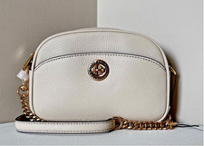 NWT Marc Jacobs Crossbody Camera Bag Pebble Leather Marshmallow