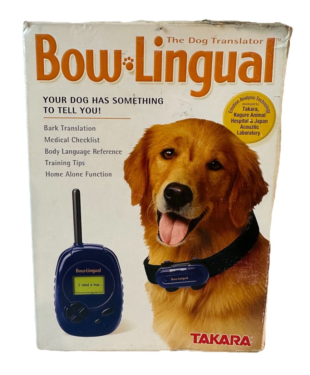 Takara Bow Lingual Dog Language Bark Translator-Blue