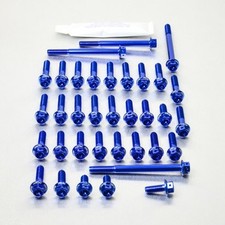 Aluminium Engine Kit Yamaha YZ250F 4 Stroke Race Spec Etched Blue | Pro-Bolt