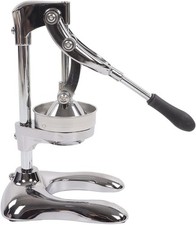 TOPINCN Edelstahl Zitruspresse, extra groß handelsüblich manuell Hand