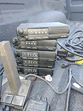 LARGE LOT COMMERCIAL RADIOS VERTEX MA/COM MOTOROLA HARRIS KENWOOD CHARGERS MORE
