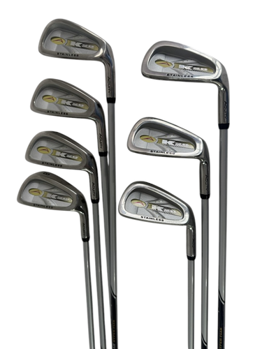 Acuity MINT Womens K20 Stainless 5-PW+SW Ladies Flex Golf Irons Set RH Graphite - Picture 10 of 14