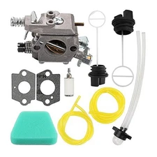 Complete Replacement Carburetor Set Designed for Poulan Chainsaws Efficiency