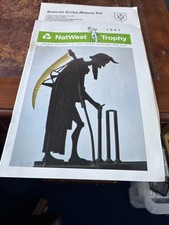 NatWest Trophy Programme 1991