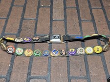 Vintage Soda Cap Seat Belt Belt 36" Long