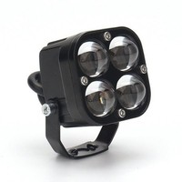 18W LED Motorrad Scheinwerfer Wasserdicht Design Dual Weiß Gelb Licht