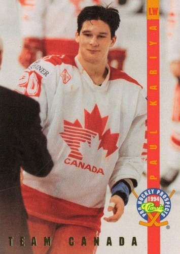 1994 Classic Pro Prospects Ice Ambassadors #IA3 Paul Kariya