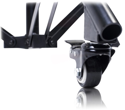 Studio Mikrofonständer auf Rollen hoch Overhead Ausleger Arm Mikrofonhalterung Bühnenhalter - Bild 12 von 15