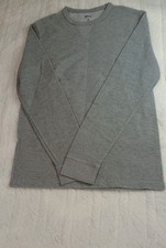Sonoma Goods For Life Men  s Gray Crew Neck Pullover Knit Sweater Logo, M