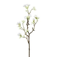 KüNstlicher Scheinquittenzweig H. 51Cm Weiß Gasper Kunstblumen Wa