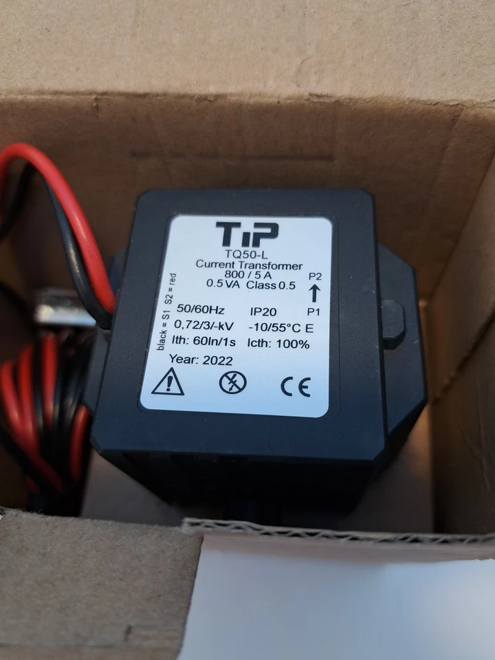 Current Transformer TQ50-L TiP 800/5A 0,5KA Class 0.5 50/60Hz -10/55 grad Cel. - Bild 2 von 4