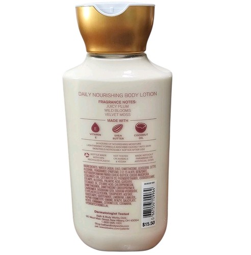Bath and Body Works FALL IN BLOOM Daily Nourishing Body Lotion 8 oz New - Picture 2 of 2