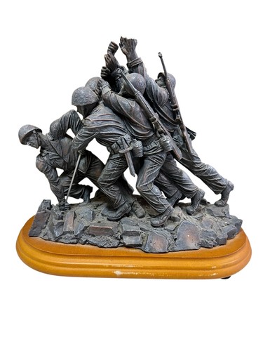 Vintage American Heros Iwo Jima Memorial Statue Vanmark US Soldaten USA Militär