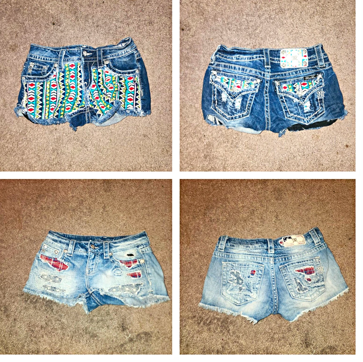 Miss Me Denim Regular Size Shorts for Women for sale | eBay