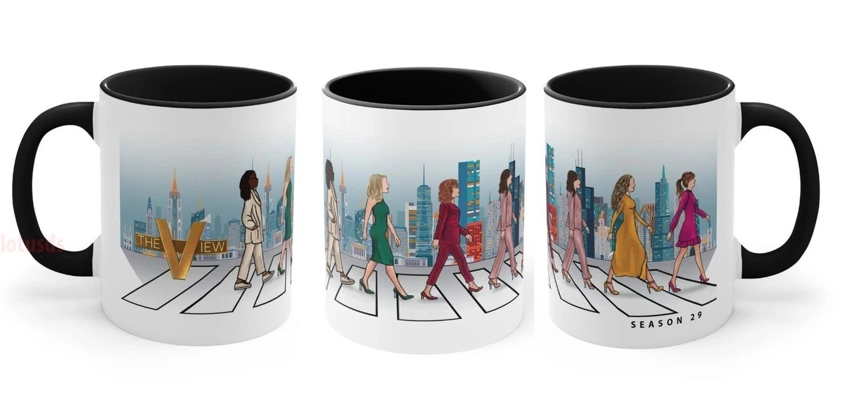 The View 2025 Season 29 Coffee Mug TV Talk Show Fan Cup Accent Mug