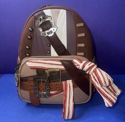 Loungefly Disney Pirates Of The Caribbean Jack Sparrow Mini Backpack NWT