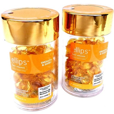 Ellips Hair Vitamin Yellow Bottle (50 tablets) x 2 set