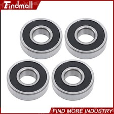 Findmall 63/22-2RS Deep Groove Bearings 4pcs 22x56x16mm Pre-Lubed Sealed