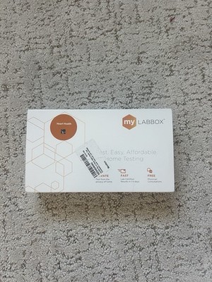 myLAB Box at Home Heart Health Test Cholesterol Level Test CLIA Lab Certified