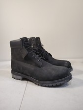 Timberland 6 Inch Premium Black Leather Mens Waterproof BOOTS