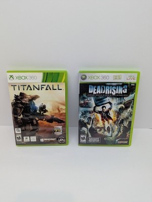 Titanfall and Dead Rising - Xbox 360 Game Lot - Tested and Working
