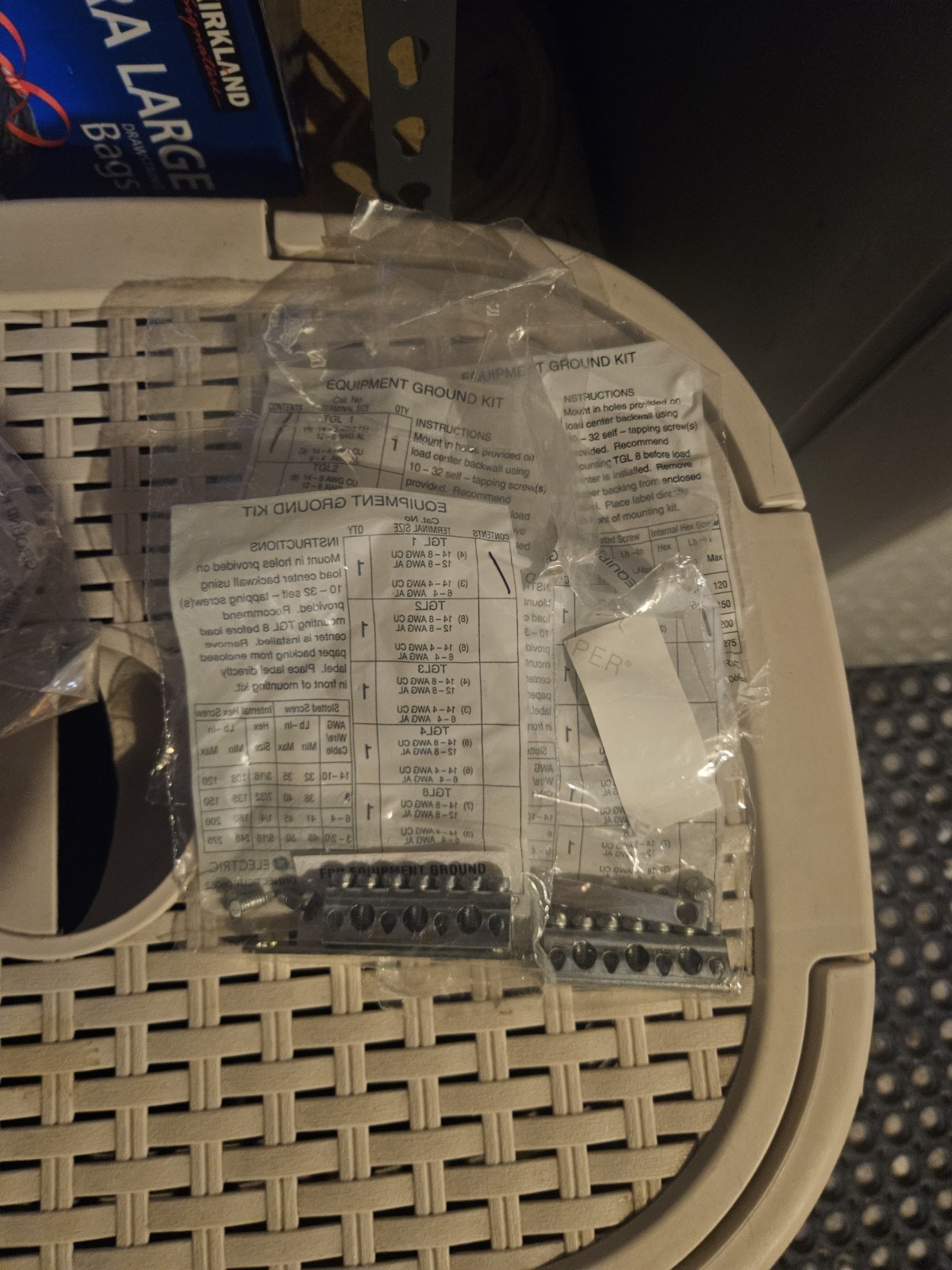 LOT OF 4 NEW TGL1 Equipment Ground Kit NOS FREE SHIPPING LOT OF 4 TGL1